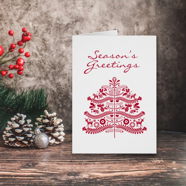 Skandinavische Folk Kunst Nordic Christmas Tree (Von Creator hochgeladen)