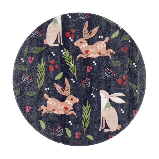 Skandinavische Folklore Schneidebrett (Vorderseite)