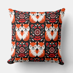Skandinavische Fox Folk Kissen