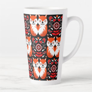 Skandinavische Fox Folk Milchtasse