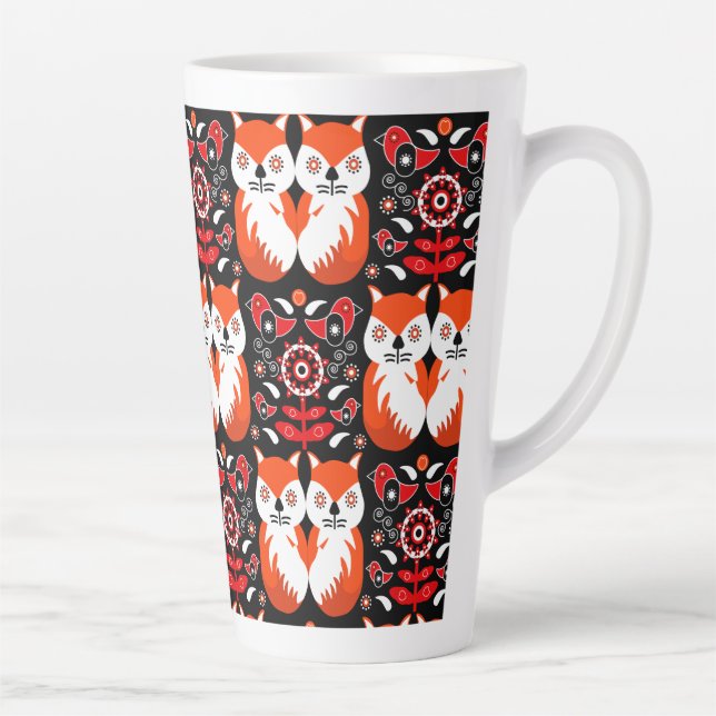Skandinavische Fox Folk Milchtasse (Rechts)