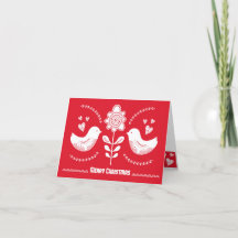 Skandinavische inspirierte Urlaubskarte. bearbeitb