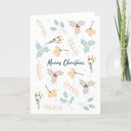 Skandinavische inspirierte Weihnachtskarte. Hygge  Feiertagskarte