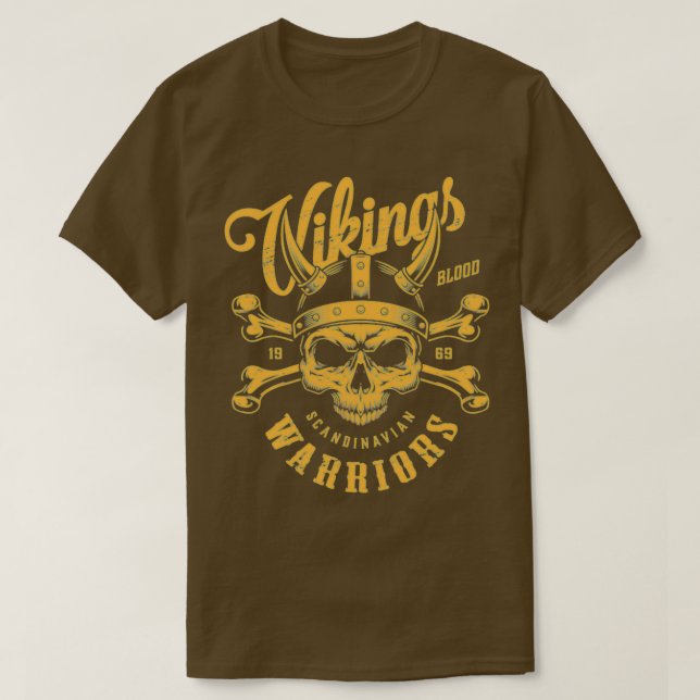 skandinavische Krieger T-Shirt (Design vorne)