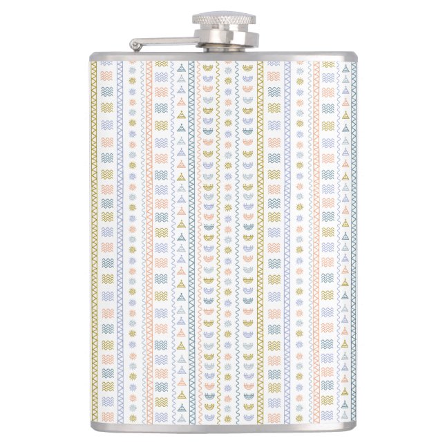 Skandinavische Kunst, Dichtung und Musik Flachmann (Vorderseite)