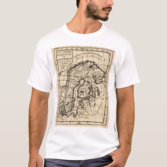 Skandinavische Länder T-Shirt (Vorderseite)