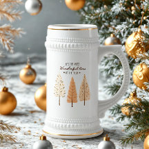Skandinavische Pinienbäume Weihnachtsbäckerglas