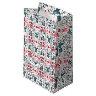 Skandinavische Rentiere Kleine Geschenktüte
