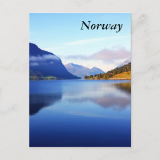 Skandinavische Schönheit, Norwegen Postkarte