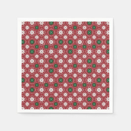 Skandinavische Selburose-Weihnachtsedition 1 Serviette