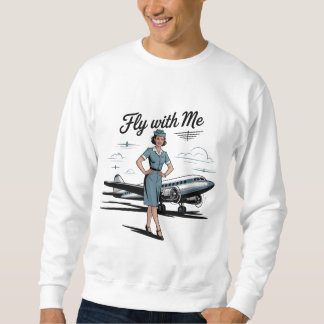 Skandinavische Stewardess Sweatshirt