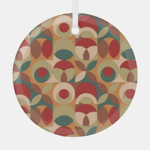 Skandinavische Stilgeometrie Minimaler Artwork Ornament Aus Glas