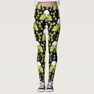 Skandinavische Vogelkunst Leggings