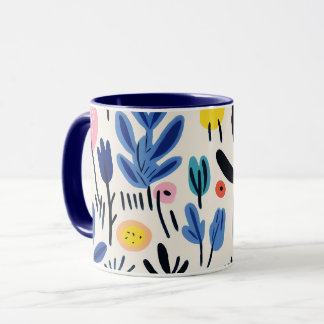 Skandinavische Volksblumen Nordische Botanische Ku Tasse