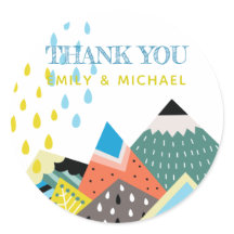 Skandinavische Volkskunst-Aufkleber - Lieblings-Ki