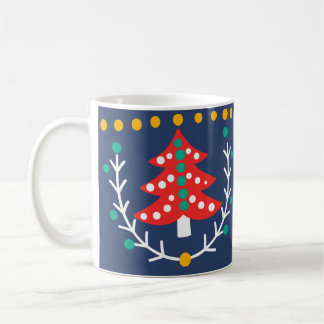 skandinavische Weihnachten Kaffeetasse