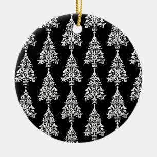 Skandinavische Weihnachtsbaumdekorationen Keramik Ornament