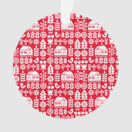 Skandinavische Weihnachtsdekorationen Ornament