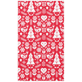 Skandinavische Weihnachtsdekorationen Tischdecke