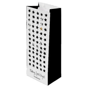 Skandinavische Weihnachtsgeschenktasche Geschenktüte Für Weinflaschen