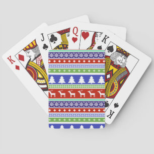 skandinavische Weihnachtskarten Spielkarten