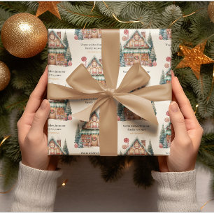 Skandinavische Weihnachtsmagie Geschenkpapier