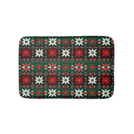 Skandinavische Weihnachtsmesse Fair Isle Edition 3 Badematte