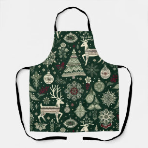 Skandinavische Weihnachtszeit Schürze