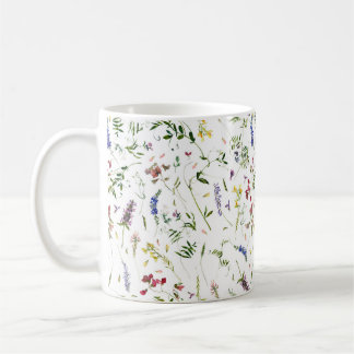 Skandinavische Wildblumen Meadow Kaffeetasse