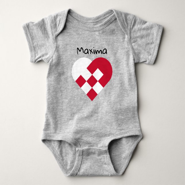 Skandinavischer Baby Bodysuit Baby Strampler (Vorderseite)