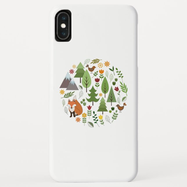Skandinavischer Bildkreis Case-Mate iPhone Hülle (Rückseite)