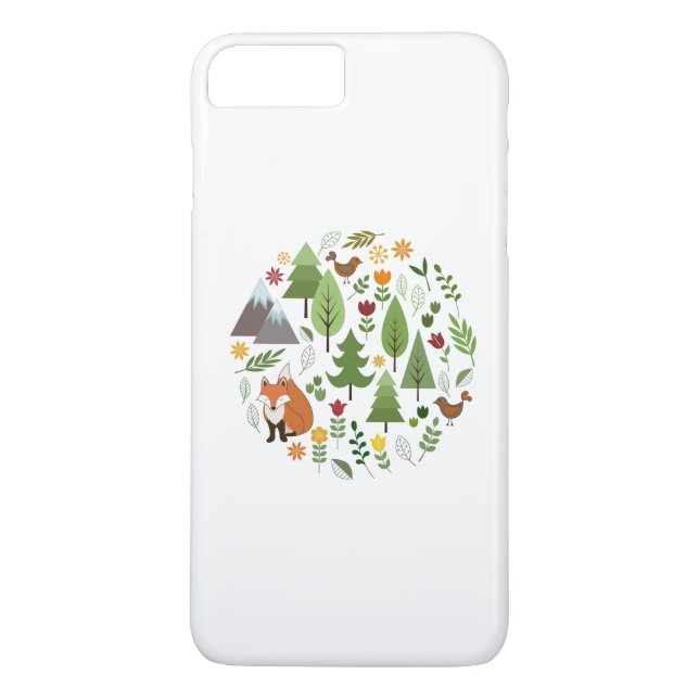 Skandinavischer Bildkreis Case-Mate iPhone Hülle (Rückseite)