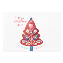 Skandinavischer Folk Art Weihnachtsbaum