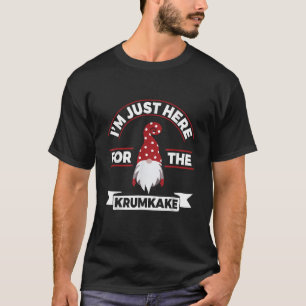 Skandinavischer Krumkake-Gnom-Zitat für ein Krumka T-Shirt