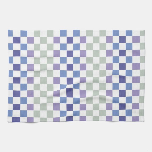 Skandinavischer Soft-Pastell-Cottagecore Geschirrtuch (Horizontal)