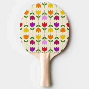 Skandinavischer Stil farbenfroh auf der Krm-Blume Tischtennis Schläger