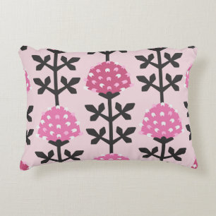 Skandinavischer Stil Kleeblatt Blumen vintage naht Dekokissen