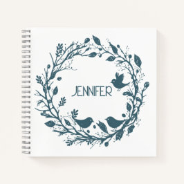 Skandinavischer Volkskranz Notizbuch