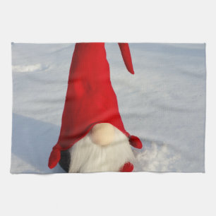 Skandinavischer WeihnachtsGnome Küchentuch