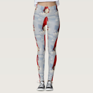Skandinavischer WeihnachtsGnome Leggings