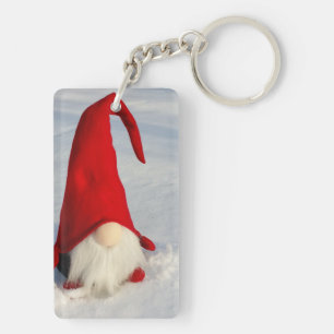 Skandinavischer WeihnachtsGnome Schlüsselanhänger