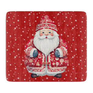 Skandinavischer Weihnachtsmann Schneidebrett