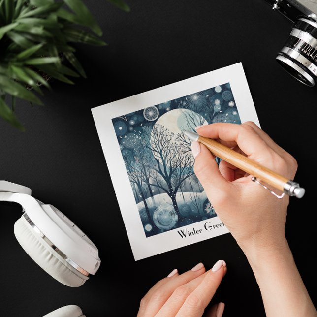 Skandinavischer Winter, anpassbar (Von Creator hochgeladen)