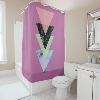 skandinavisches Abstrakt #884 Duschvorhang