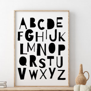 Skandinavisches Alphabet, Dekoration der Kinderzim