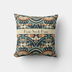 Skandinavisches Art Deco individuell anpassbar Kissen