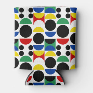 Skandinavisches Bauhaus Mid Century Muster Dosenkühler