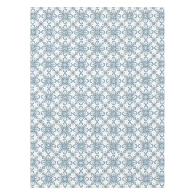 Skandinavisches Blumenmuster Tischdecke (Vorderseite)