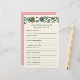 Skandinavisches Brautparty Briefpapier