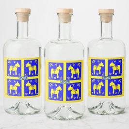 skandinavisches Design, Alkoholflaschenetikett
